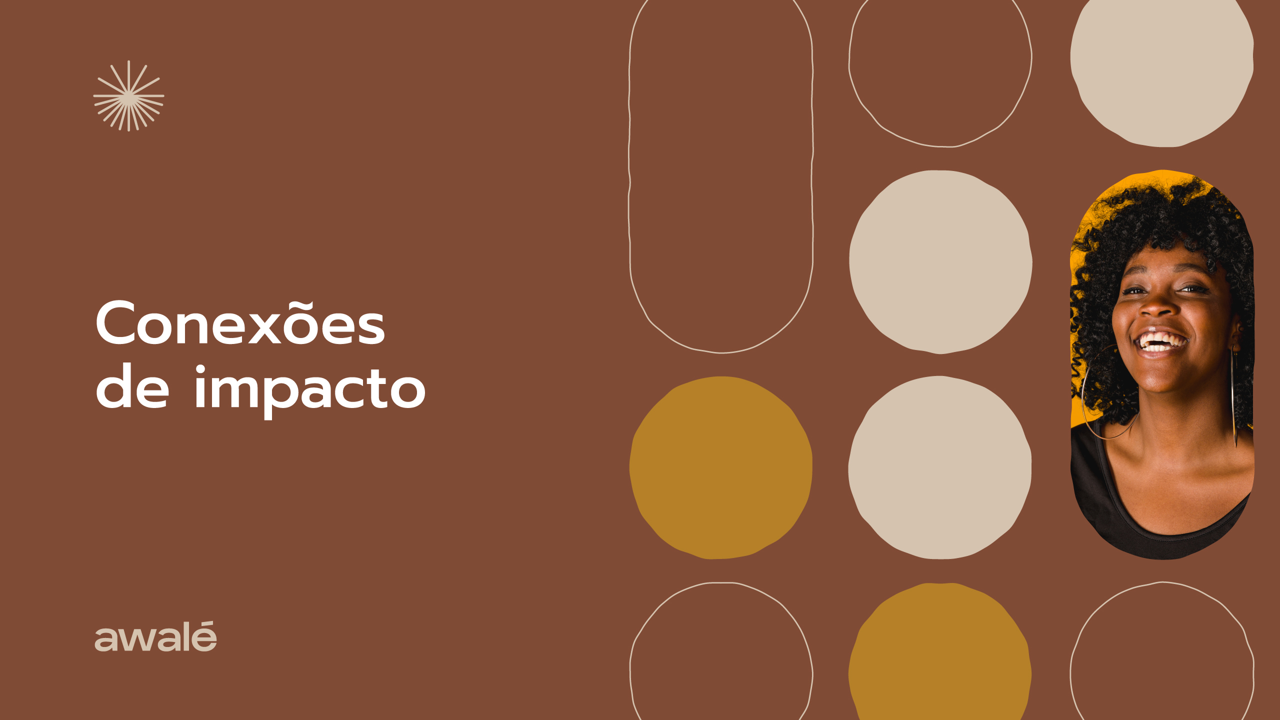 alt="Modelo de aplicação com fotografia feita para a identidade visual da Awalé, empresa que conecta mulheres negras a projetos de marketing de conteúdo."